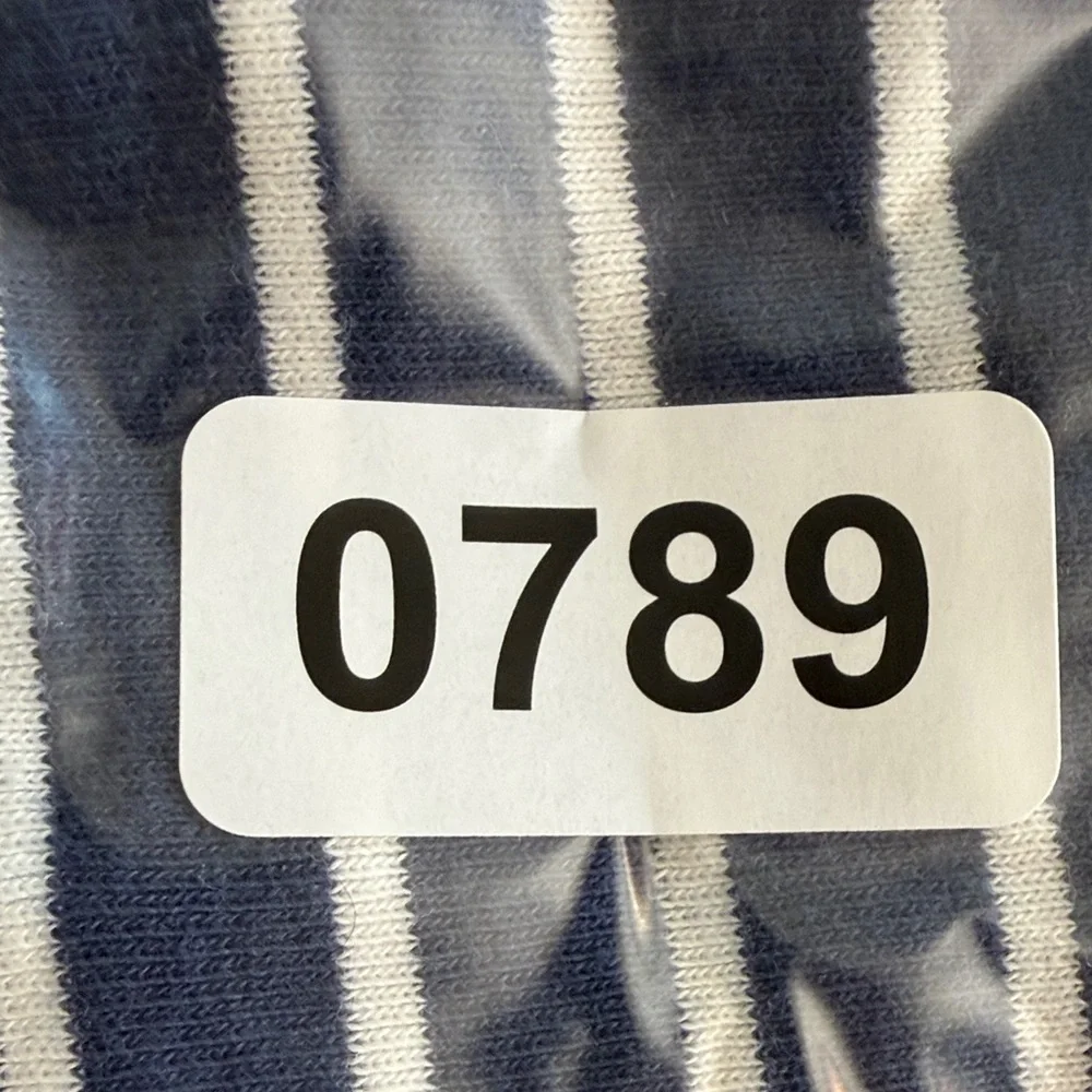 Carter's Navy‎ and White Striped Button Down Shirt